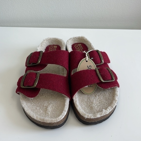 COPY - White Mountain Footbeds Helga Winter Red Size 6 - Picture 6 of 6
